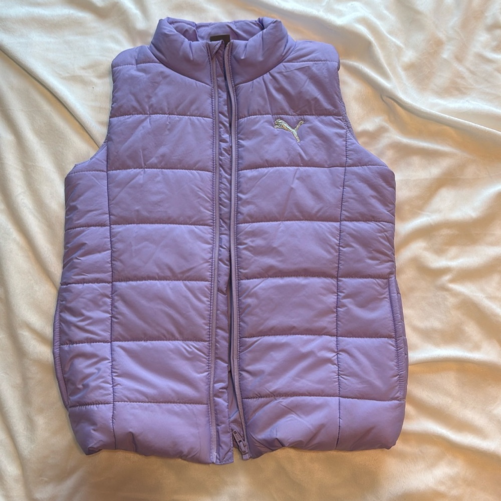 Purple Women’s Puma Vest, Size M (10-12)